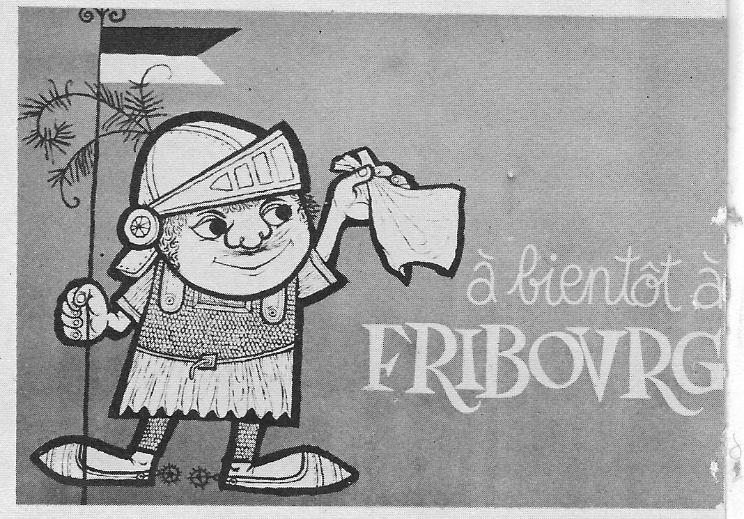 Fribourg Goodbye Cartoon  