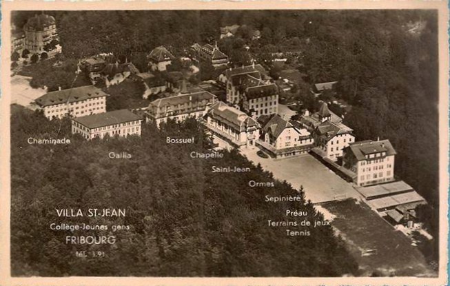  PHOTO Villa College Saint Jean Fribourg  Vue d'ensemble 