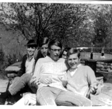  PHOTO Villa St Jean Brian Lawler Thiery Curtis Alan Balladur Richard Krashevski  
