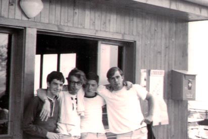  PHOTO Villa St Jean Don Smith, Alan Balladur, Paul McViney, Richard Krashevski 