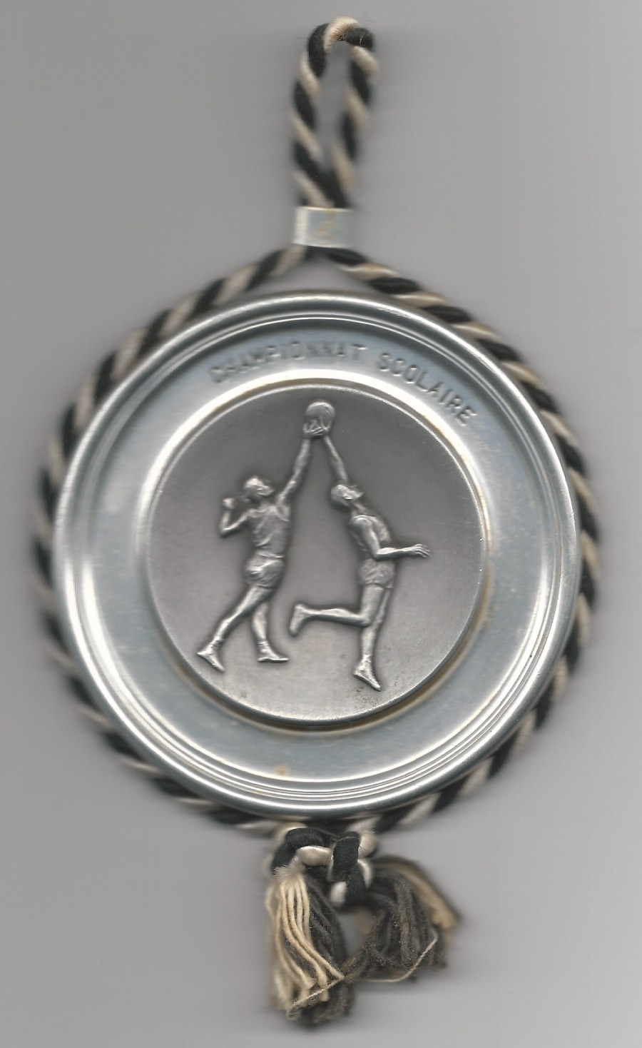 Tournament Medallion presented to Villa Saint Jean 1965 Saint Jean II Basketball Team