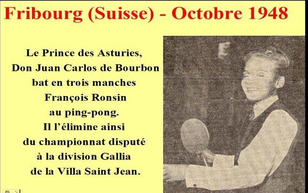  PHOTO King Don Carlos of Spain while at Villa Saint Jean