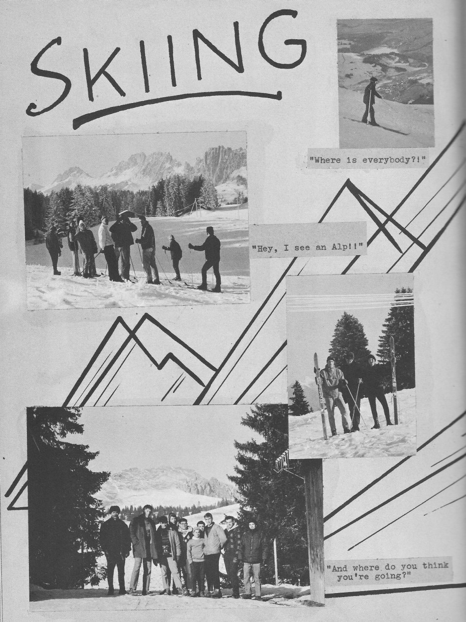 SKI Photos 1 for  Villa Saint Jean International School  1964 Yearbook Le Chamois