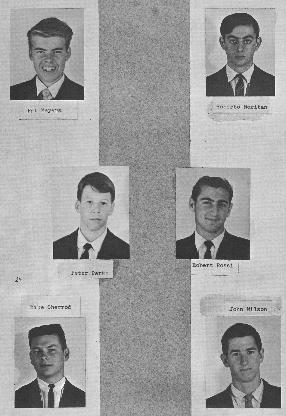 SOPHS Individual Photos 3 for for Villa Saint Jean International School  1964 Yearbook Le Chamois