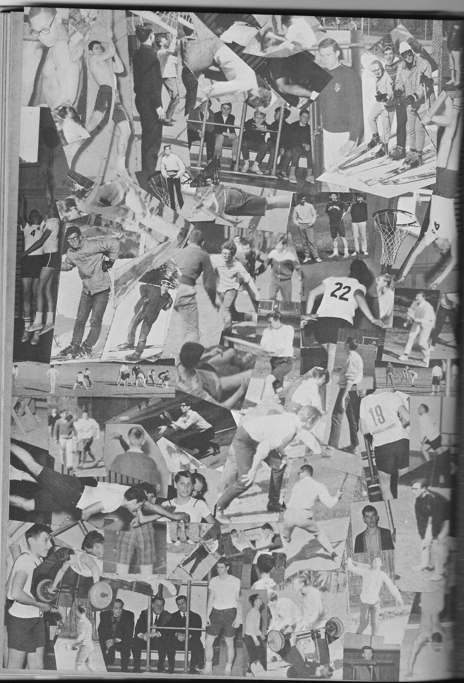 SPORTS Photo Jumble  for Villa Saint Jean International School  1964 Yearbook Le Chamois