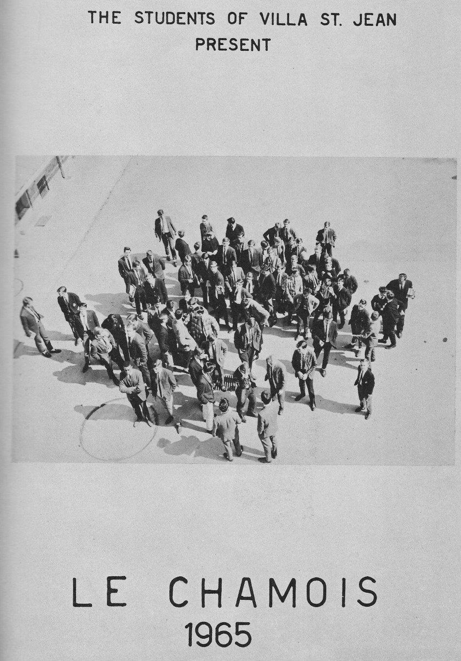 INSIDE LE CHAMOIS Cover Page  for Villa Saint Jean International School  1965 Yearbook Le Chamois