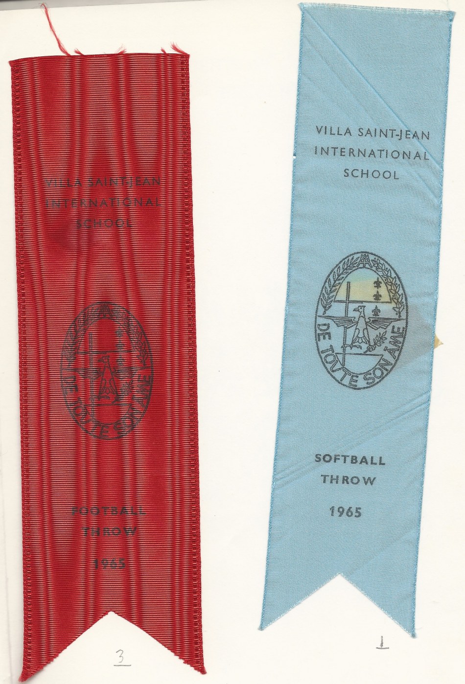 Intramurals  Football Volleyball    for Villa Saint Jean International School  1965 Yearbook Le Chamois