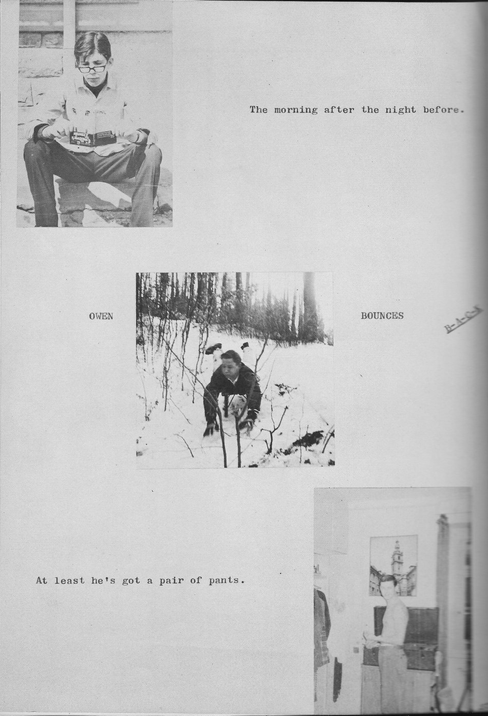 Villa Life Photos 6   for Villa Saint Jean International School  1965 Yearbook Le Chamois