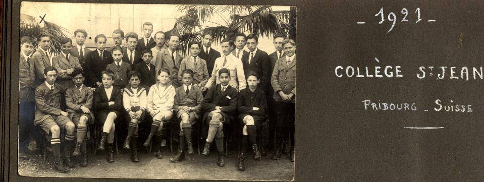  PHOTO Student Group PHOTO at  La Villa Saint-Jean 1921