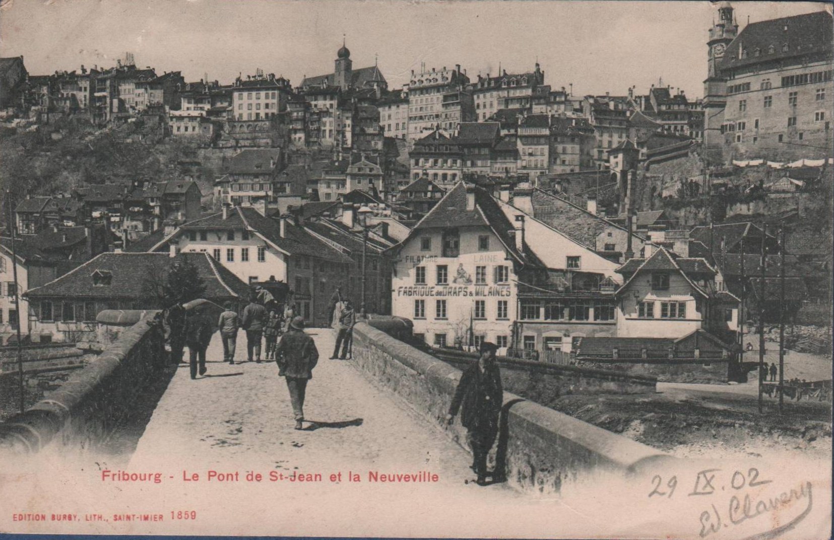 Le Pont St Jean Fribourg