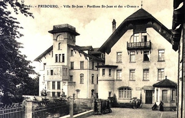  PHOTO Fribourg - Villa St-Jean - Pavillons St-Jean et des Ormes 1909