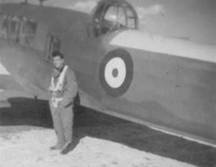 Hubert Brooks by aircraft 3