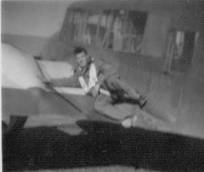 Hubert Brooks by aircraft 4