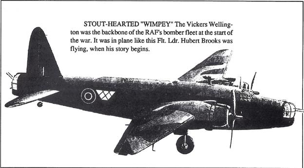 Graphic of Whimpey Vickers Wellington aircraft
