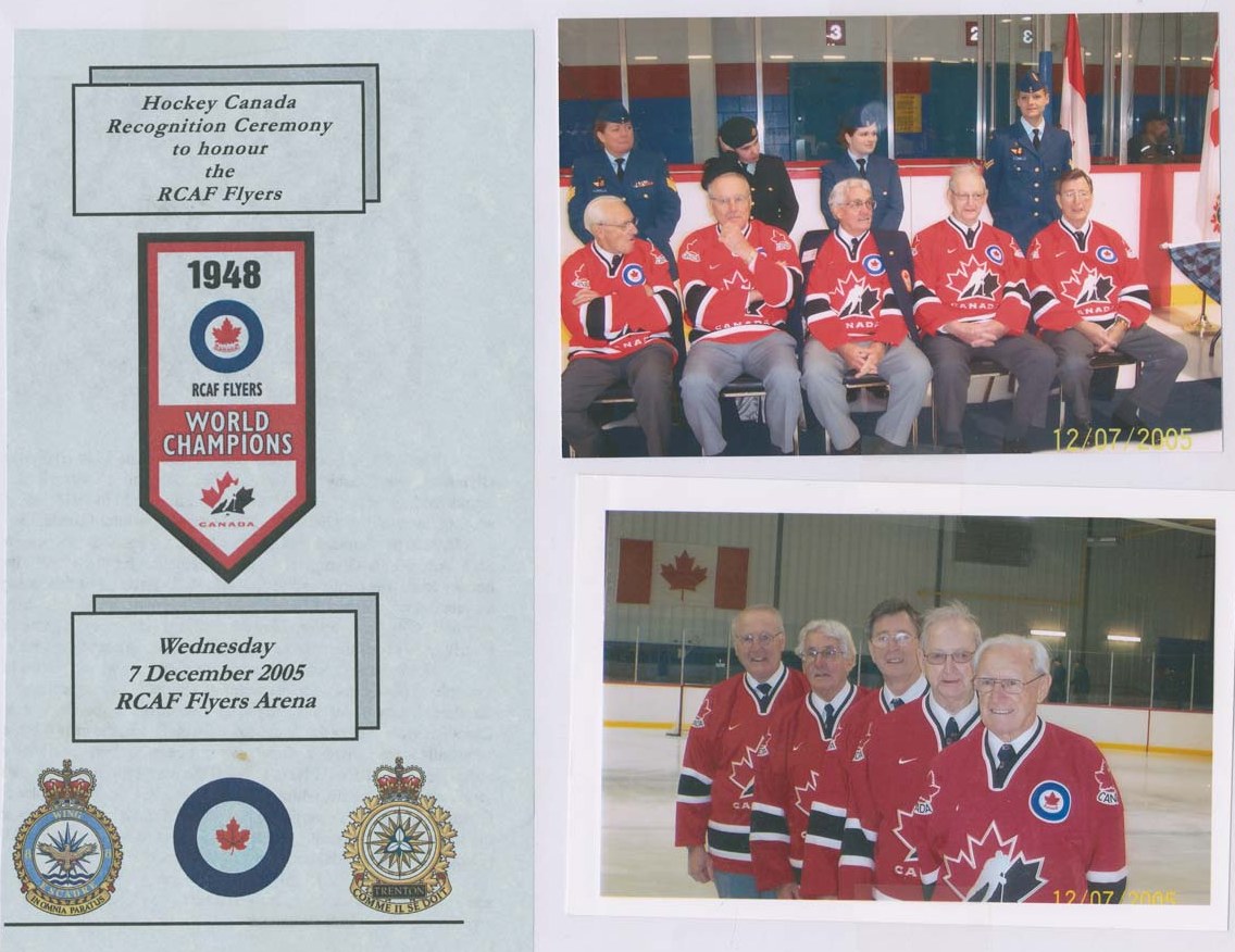 Photo: R.C.A.F. Station 8 WING Trenton Ontario Hockey Canada 3