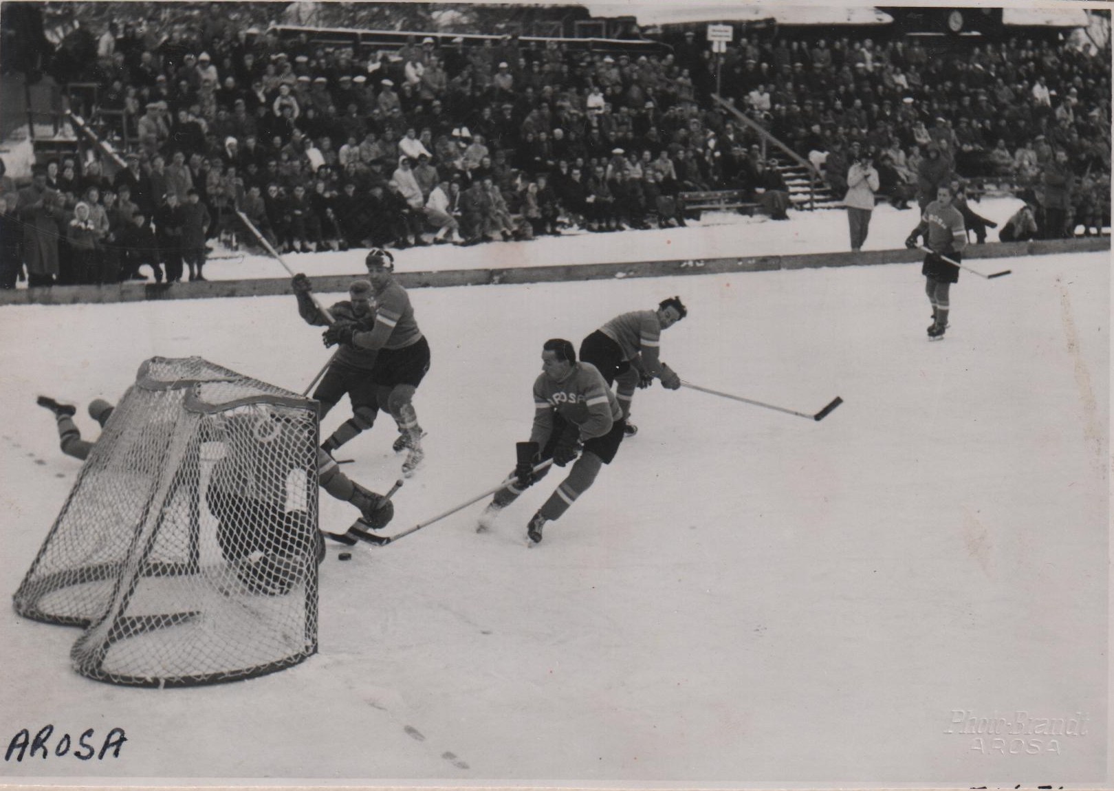 Photo 2: RCAF Flyers vs  EHC Arosa   at Arosa, Graubunden, Switzerland