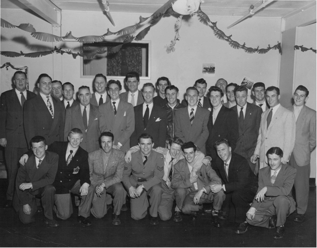Photo: RCAF Flyers disband on April 10, 1948