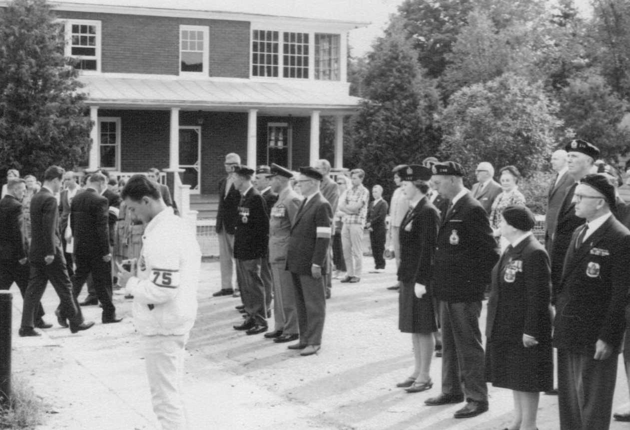 Photo: W/C Hubert Brooks at Polish war veterans ceremony 3