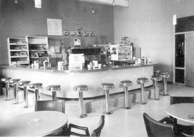 Photo: RCAF Moisie Snack Bar in Recreation Centre