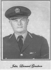 Photo: Len Gendron head of Security for the QPP 