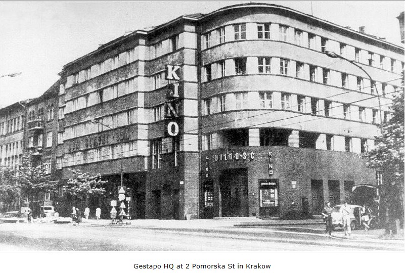 PHOTO: Gestapo HQ in Krakow