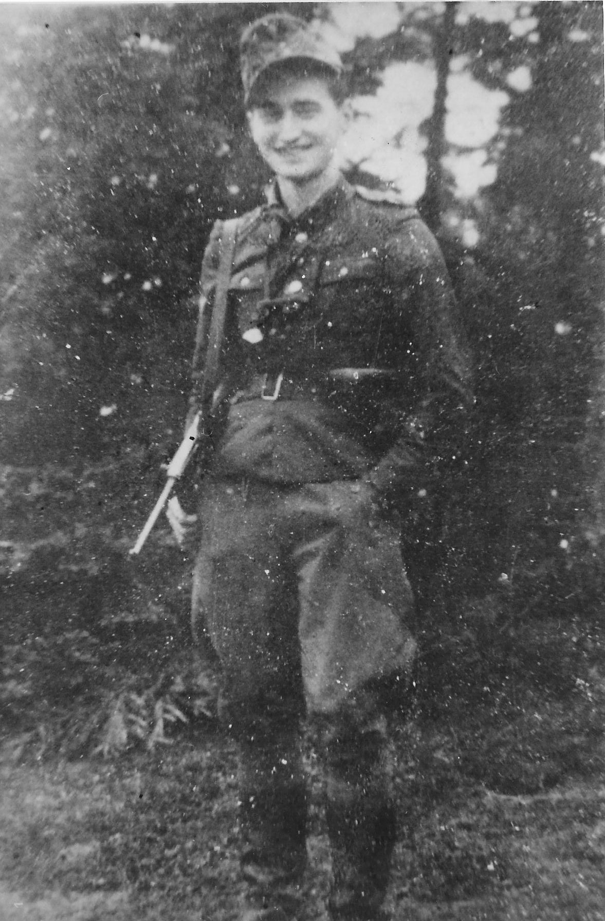 Photo:  Józef Węglarz  ps Mały   1944 