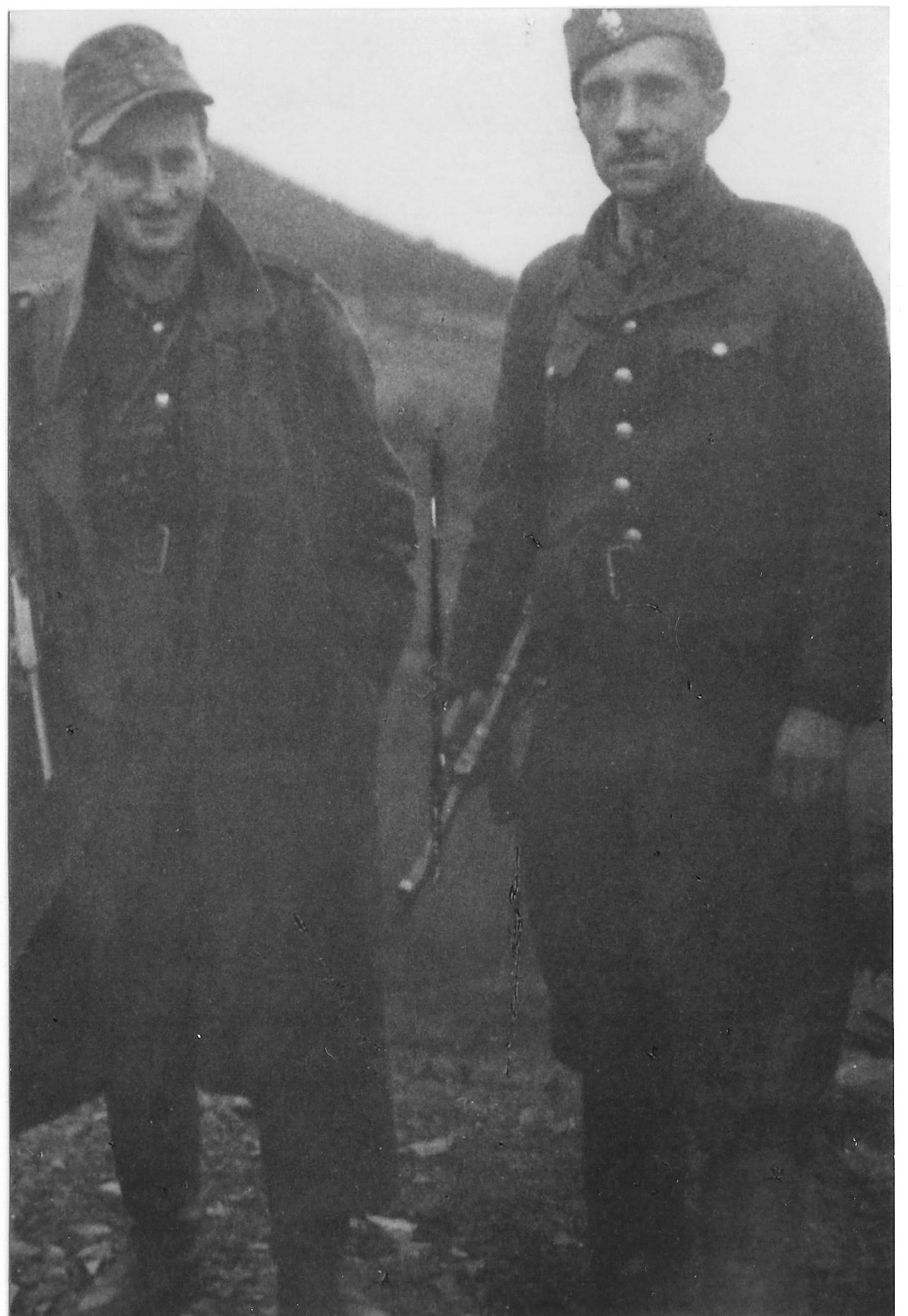 Photo: Maly and Sojka in 1944