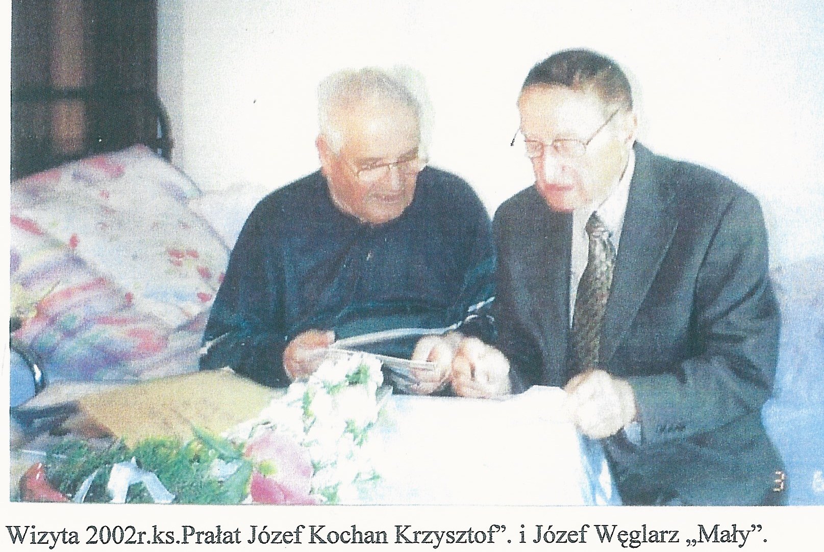  Józef Kochan and Józef Węglarz in Edmonton Alberta 2002 
