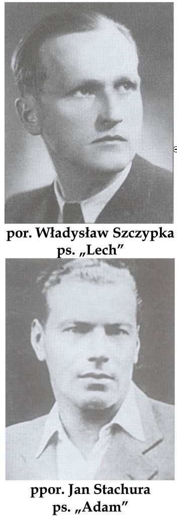 Photo Władysław Szczypka ps Lech and Jan  Stachura ps Adam