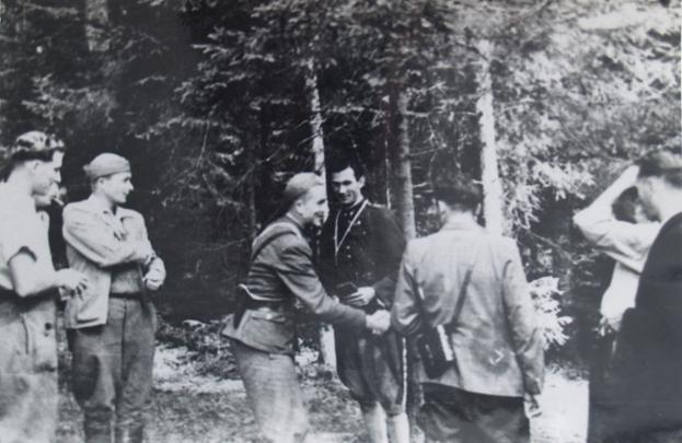 Polish Partisan Unit Wilk Exercise 1944