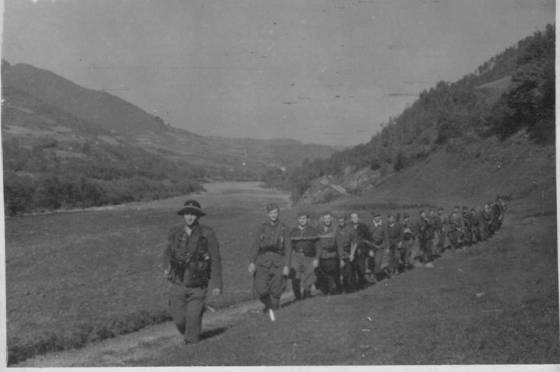 Photo Polish Home Army Wilk on the way to Slowakei (Slovakia) via Gorce Mountains