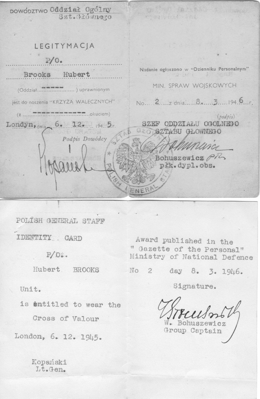 Image Cross of Valour ID Card POlish 3