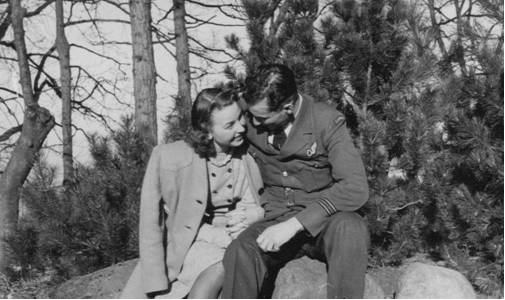 PHOTO: Birthe Grontved and Hubert Brooks in Copenhagen