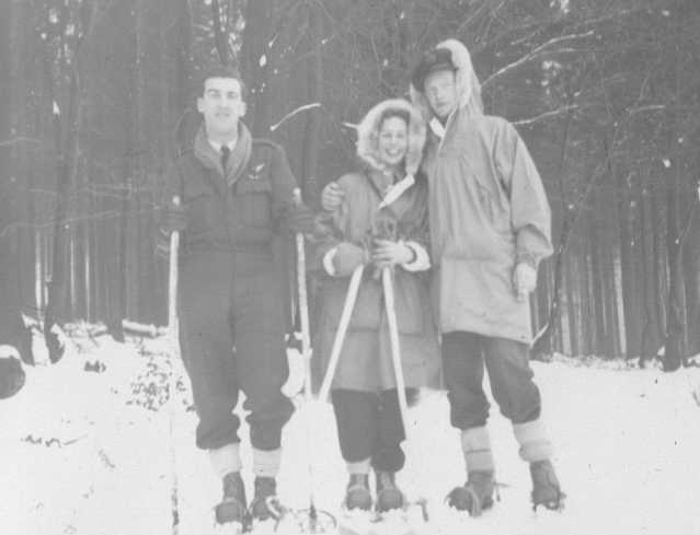PHOTO: Birthe Grontved  Center with Office Colleagues at Garmish Partenkirchen 