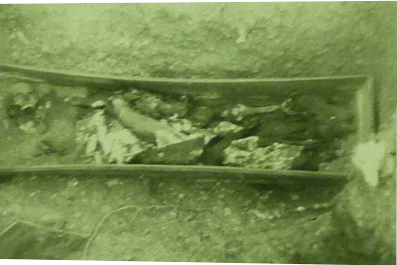 PHOTO: Contents of Grave