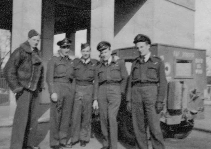 PHOTO: Hubert Brooks(2<sup>nd</sup> from left) at HQ in Karlsruhe 