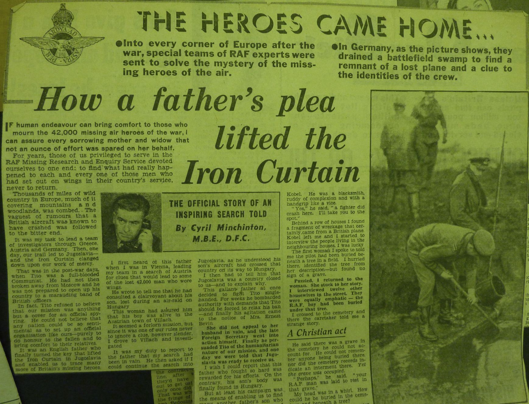 IMAGE 1: News Article on MRES