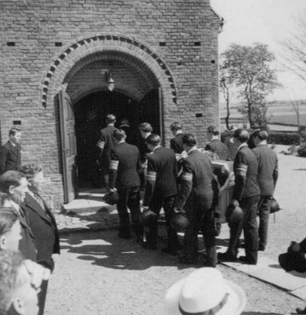 Photo 6 of Funeral of RAF Airman A.H. Hall
