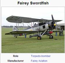 Image Swordfish aircraft