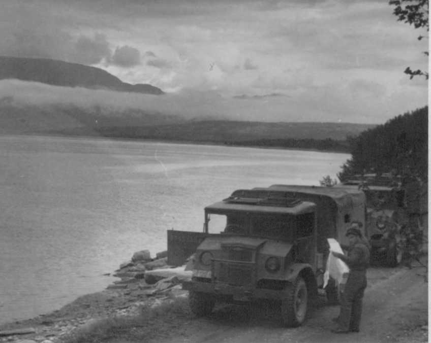 PHOTO: Hubert Brooks Checking Route Alta–Hammerfest. 