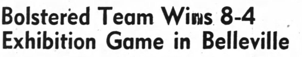 Image: Dec 20 1947 News Headline 2 RCAF Flyers Win in Belleville