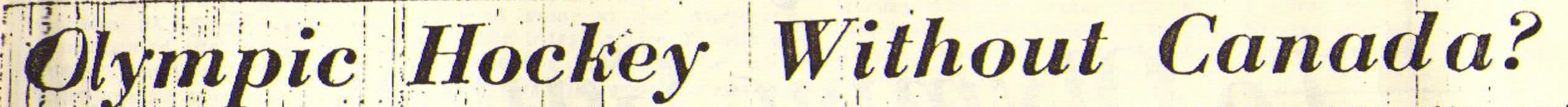 Image: Ottawa_Citizen Sept 8 1947 Olympic Hockey Without Canada