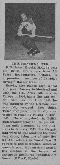 Photo: Legionary Magazine Article on Hubert Brooks