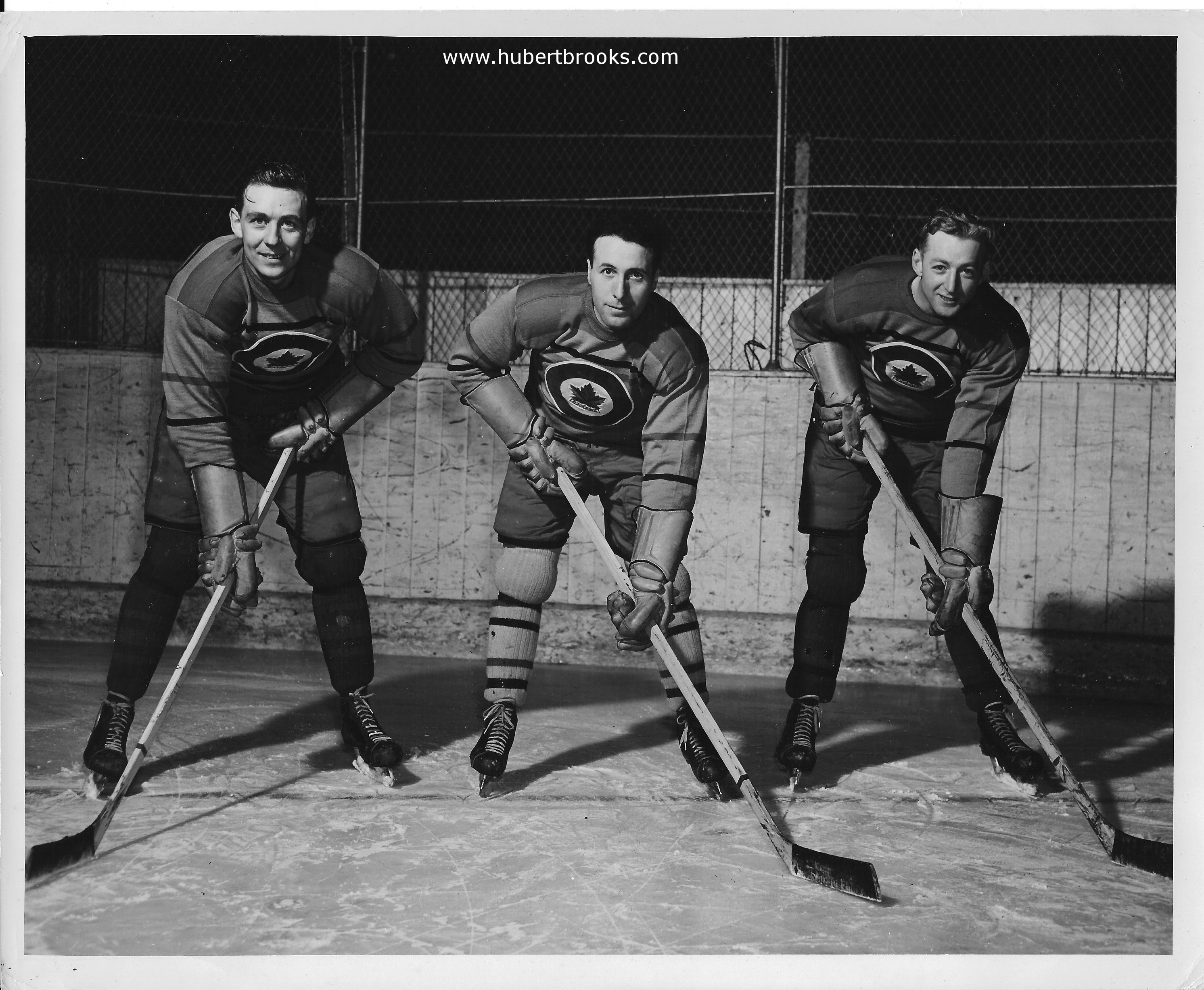 RCAF Flyer Photo: Irving Taylor, Patsy Guzzo and Andy Gilpin