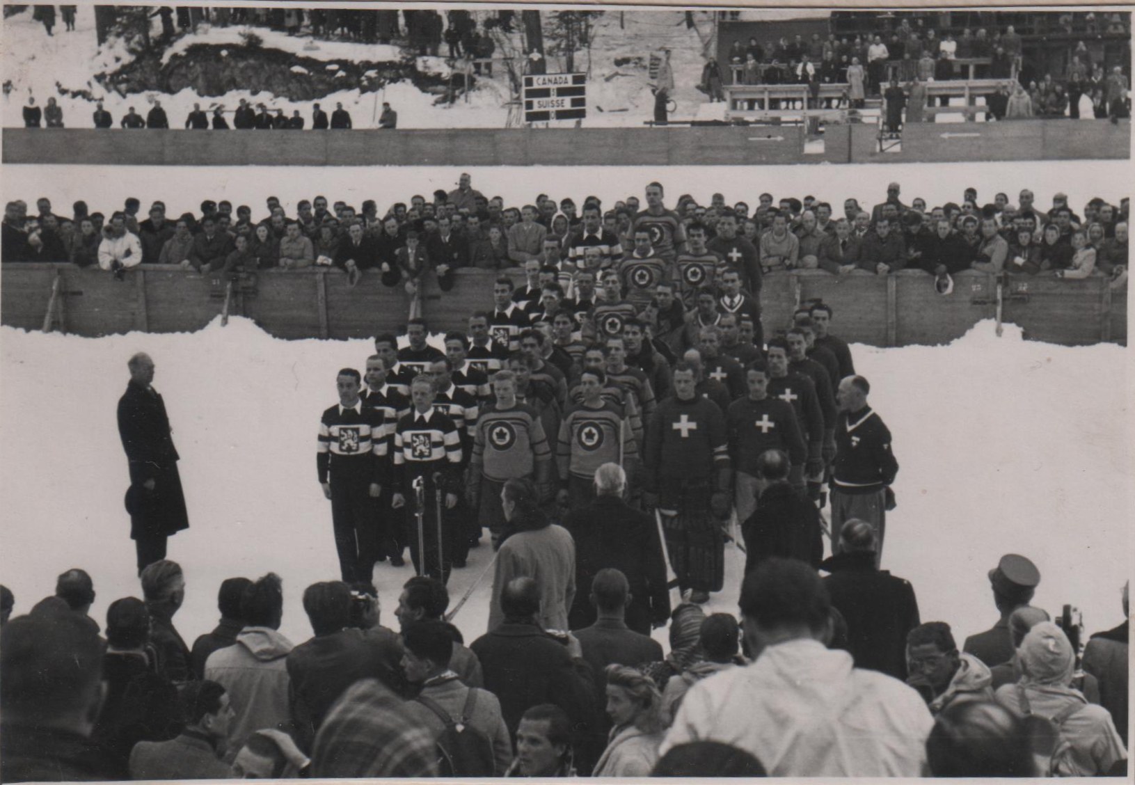 Photo: 1948 Winter Olympics Hockey Medalists