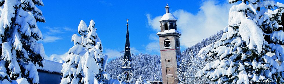 Photo: St. Moritz circa Winter 1948