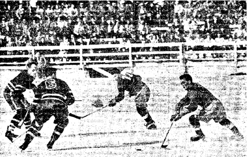 Image: Stars and Stripes Newspaper Hockey Photo