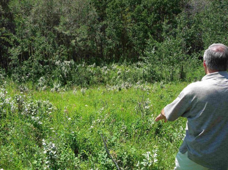 Path Kids Took to Reach Little Burnt River